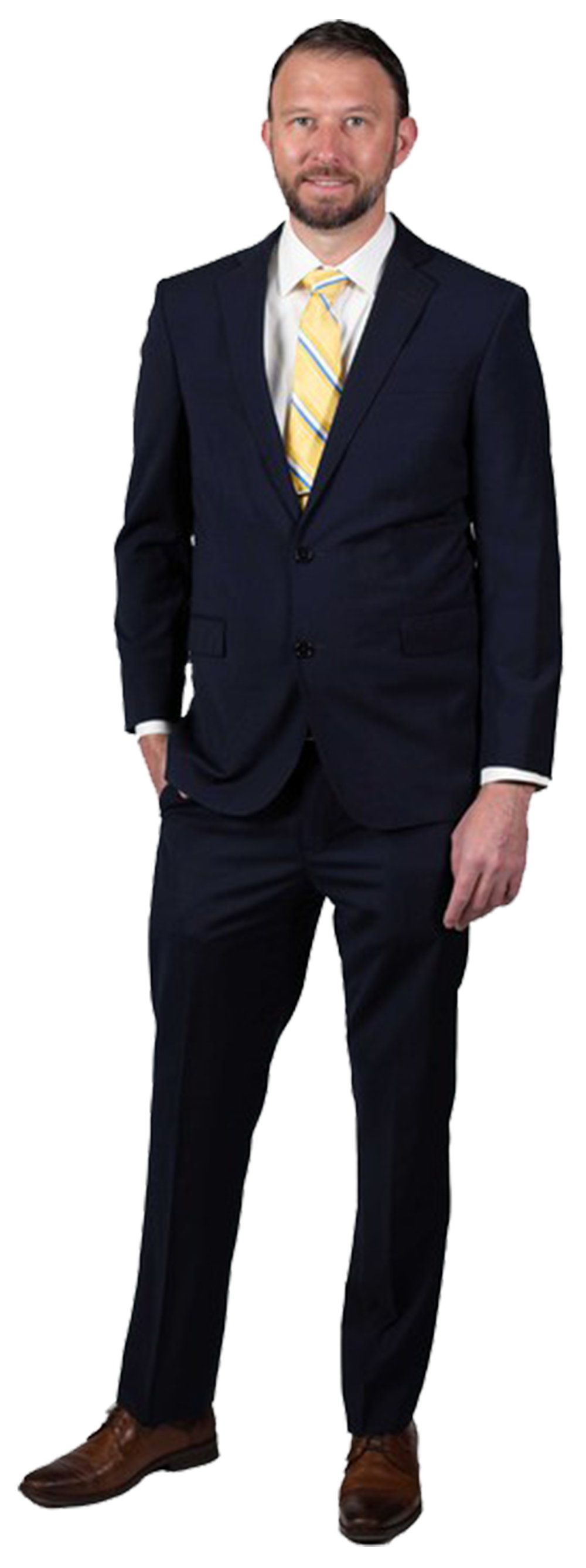 Photo of Scott Kayser in a suit