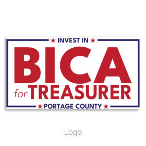 Joe Bica for Portage County Treasurer logo.