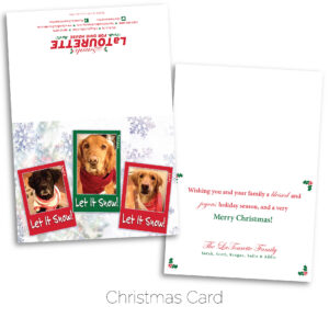 LaTourette for Ohio Christmas card.