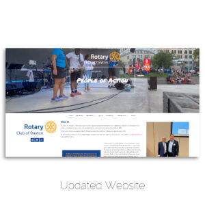 Rotary Club of Dayton updated website draft.